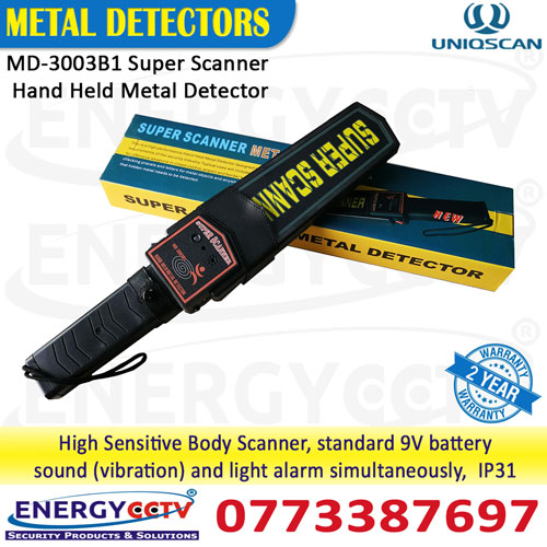 50 OFF Handheld metal detector MD3003B1 Super Scanner Uniqscan Sri